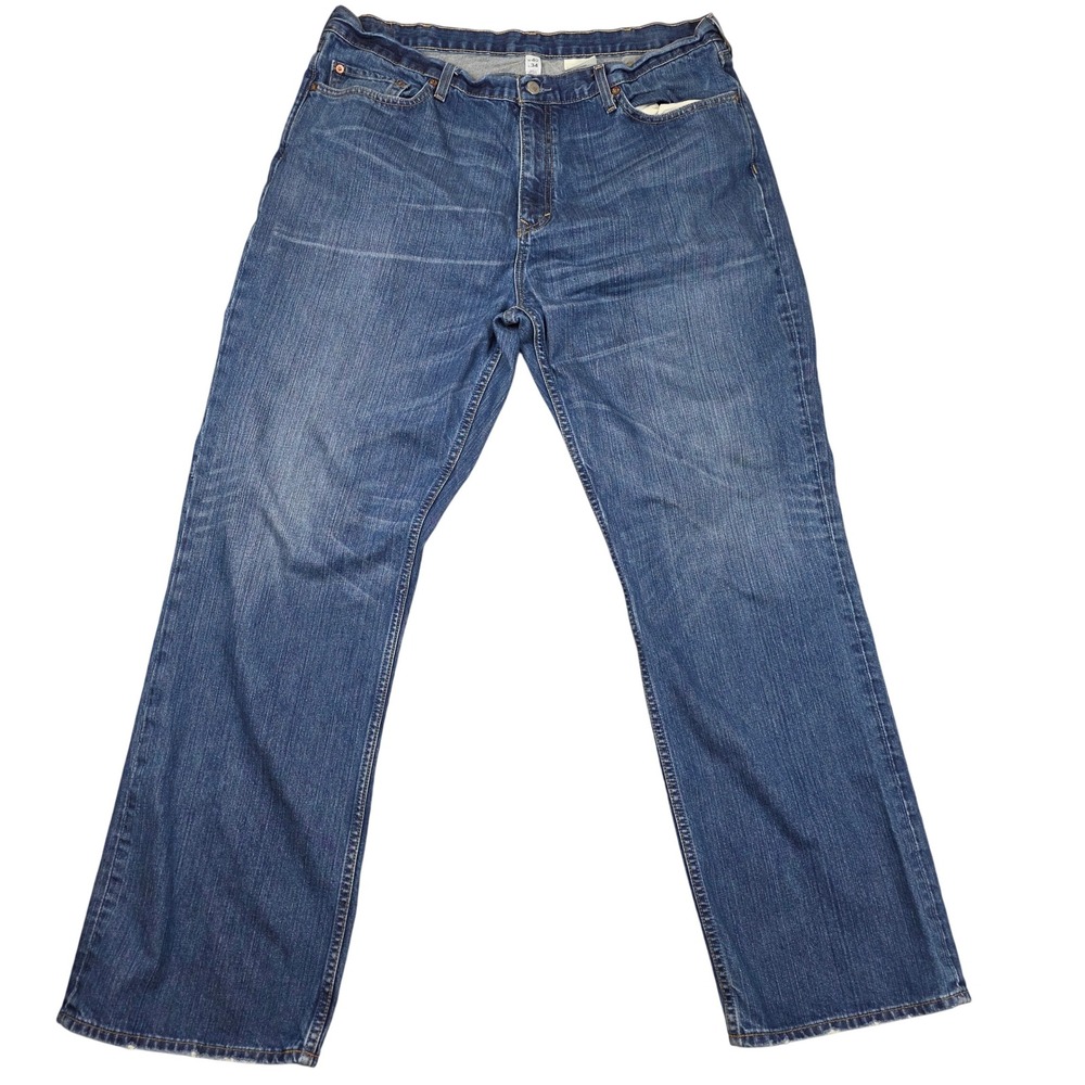 Banana Republic Relaxed Fit Mens Blue Denim Jeans Distressed Baggy Y2K W40 L34